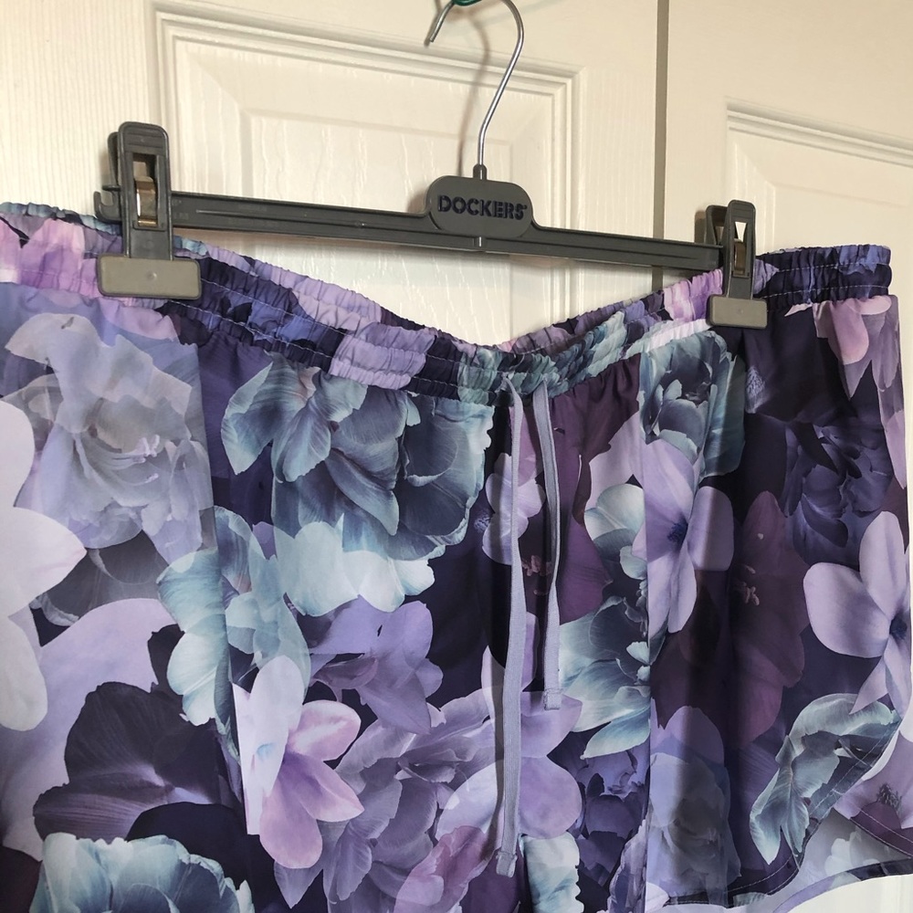 Old Navy running flower shorts